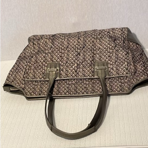Coach Taylor carryall, snake print ,shoulder bag - Picture 4 of 11